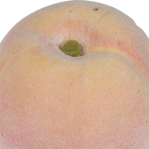 Floristik24 Konstgjord frukt dekoration persika dekoration matdocka 7,5cm