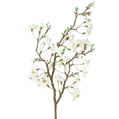 Artikel Persikoblomsgren konstgjord gräddfjäder 69cm