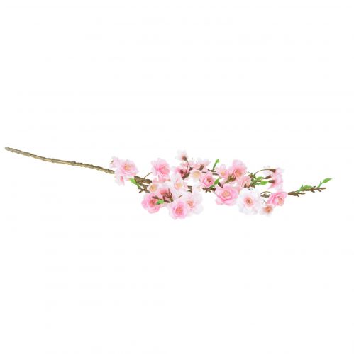 Artikel Persikoblomsgren konstgjord rosa grenfjäder 69cm