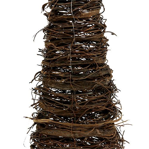 Floristik24 Växtkottar naturligt set om 3 40x10/60x15/80x20cm