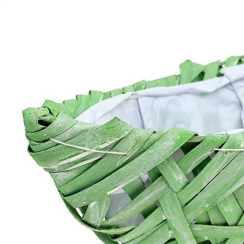 Floristik24 Plantsbåtgrön 37cm x 13cm H13.5cm