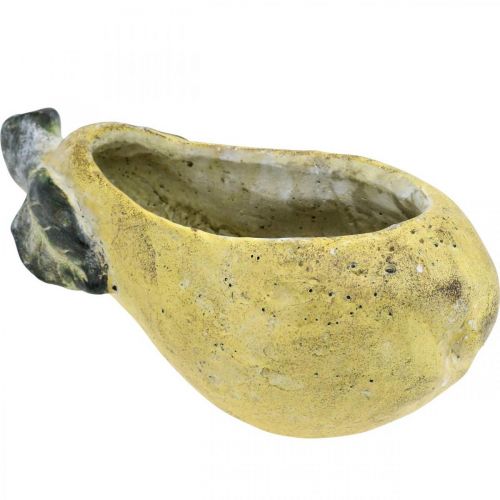 Artikel Dekorativ päron, keramik för dekoration, höst, växtkruka L25cm H11cm