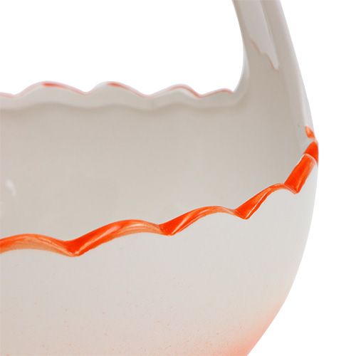 Floristik24 Plantera äggvita, orange Ø12,5cm