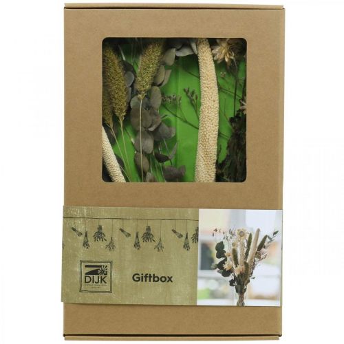 Artikel Torkade blommor bukett eukalyptus torr blomsterset H30-35cm