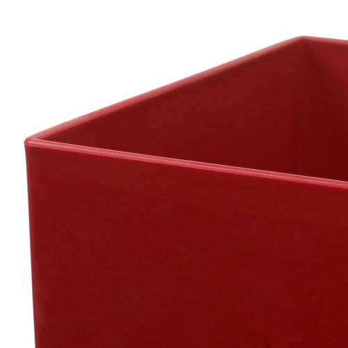 Floristik24 Växtvas röd Milano Diamond 11l 20cm