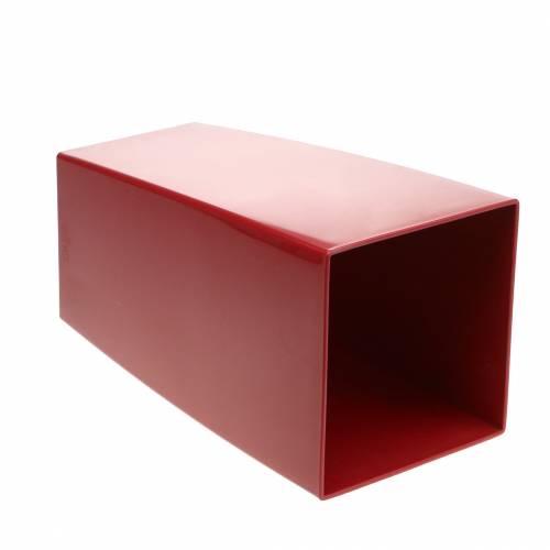 Floristik24 Växtvas röd Milano Diamond 11l 20cm