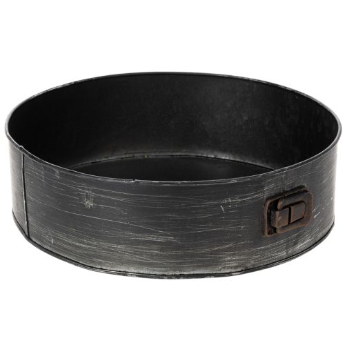 Floristik24 Kruka, dekorativ bakform, springform för plantering, metalldekoration Ø24cm H7,5cm