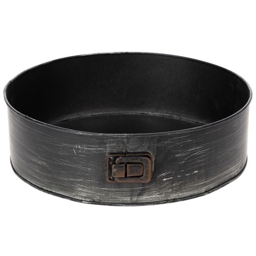 Artikel Kruka, dekorativ bakform, springform för plantering, metalldekoration Ø24cm H7,5cm