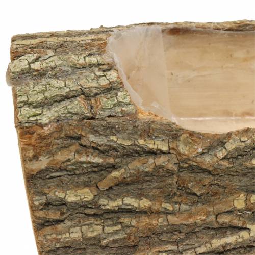 Floristik24 Planteringskärl almträ 29cm x 11cm H10cm