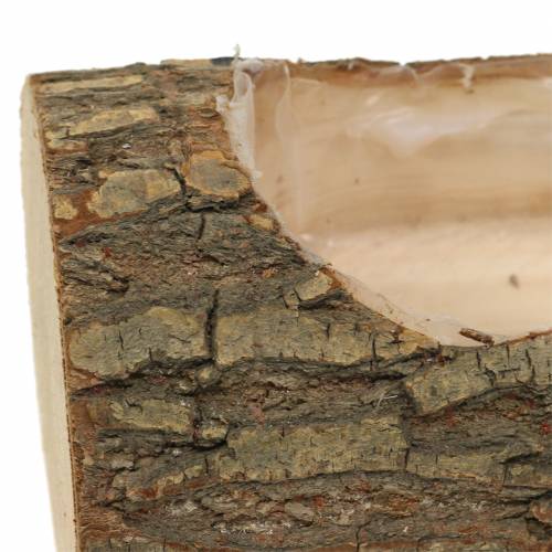 Floristik24 Planteringskärl almträ 20cm x 11cm H9cm