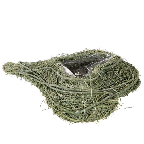 Naturligt växthjärta för blomsterhandel med folie, 25 cm | Floristik24.se