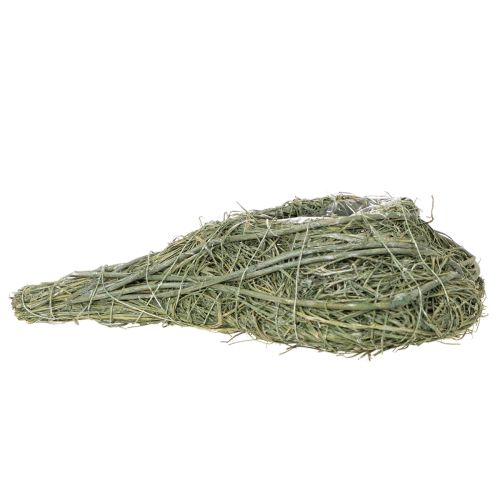 Naturligt växthjärta för blomsterhandel med folie, 25 cm | Floristik24.se