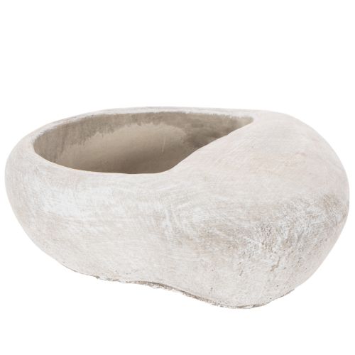 Hjärtformad kruka, gjuten sten, dekorativ kruka, 17 cm | Floristik24.se