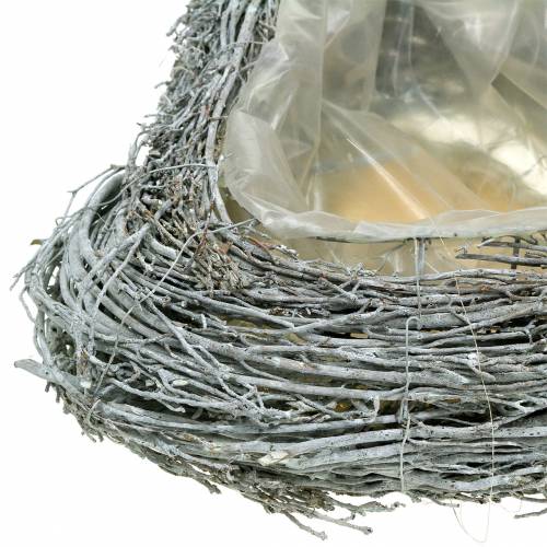 Floristik24 Planta hjärtgrenar tvättade vita 60cm x 42cm