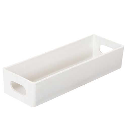 Rektangulär bricka med handtag för förvaring och bordsdekoration, 32 cm