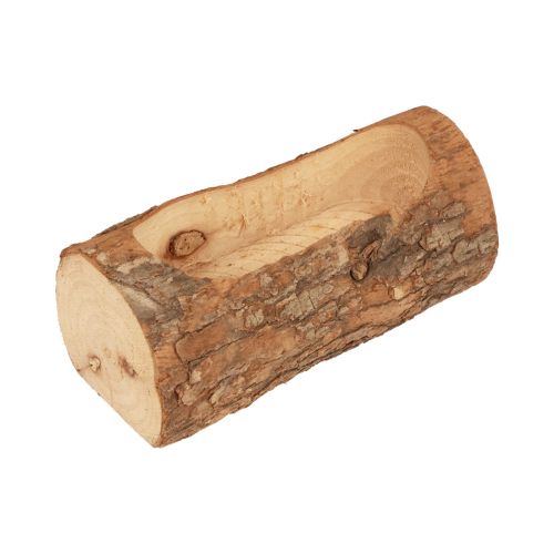 Floristik24 Växtlåda trä dekorativ rustik natur 20cm×8,5cm×7,5cm