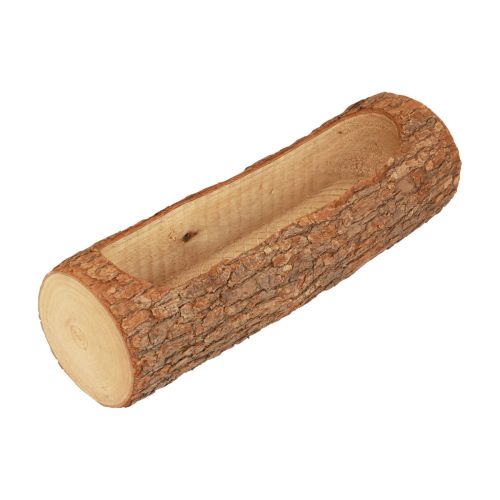 Floristik24 Växtlåda trä dekorativ rustik natur 30cm×10,5cm×8cm