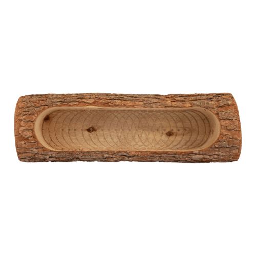 Floristik24 Växtlåda trä dekorativ rustik natur 30cm×10,5cm×8cm
