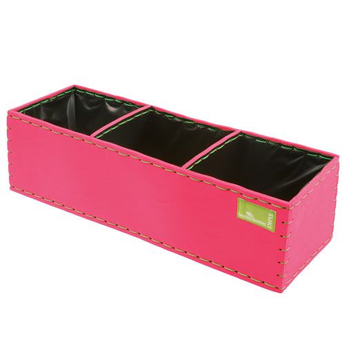 Växtlåda rosa 40 cm x 14 cm x 11 cm, 1 st