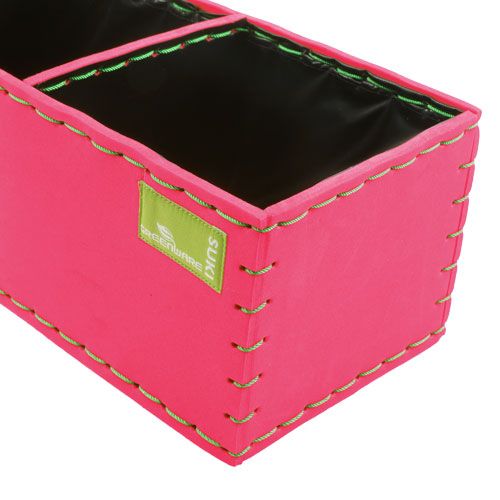 Floristik24 Växtlåda rosa 40 cm x 14 cm x 11 cm, 1 st