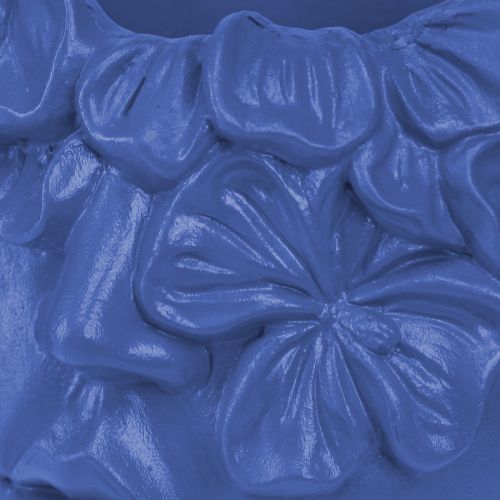 Artikel Planthuvud Polyresin Bust Planter Blå 13,5×13×14cm