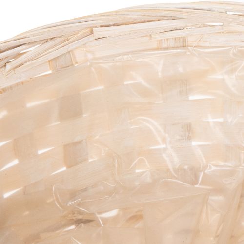 Artikel Flätad korg som en snygg blomsterdekoration för vardagsrummet, 23 cm, 6 stycken