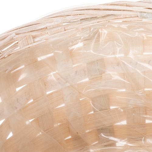 Artikel Flätad korgdekoration för mångsidig inredning, 20 cm, 8 stycken