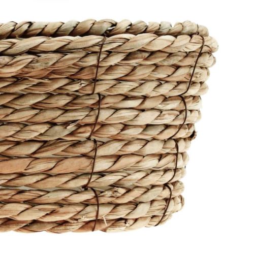 Floristik24 Växtekorg sjögräskorg oval dekorkorg 32×19×12cm