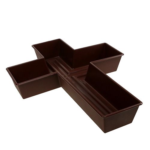 Floristik24 Plant Cross Brun 38cm x 50cm, 1st