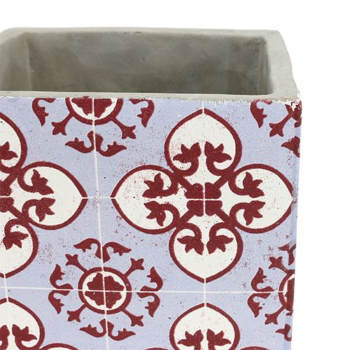 Floristik24 Växtpotten med orienteringsmönster 8cm x8cm / 11cm x 11cm