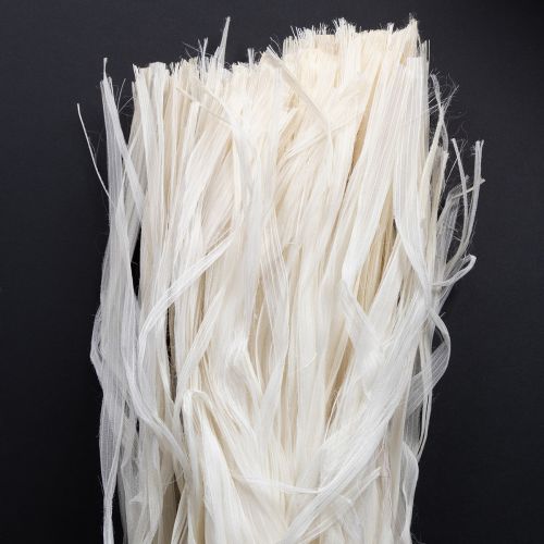Artikel Skelettband av växtbaserade naturfibrer, naturlig banddekoration 180g