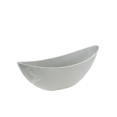 Artikel Växtskål 39cm x 12,5cm H13cm ljusgrå, 1st