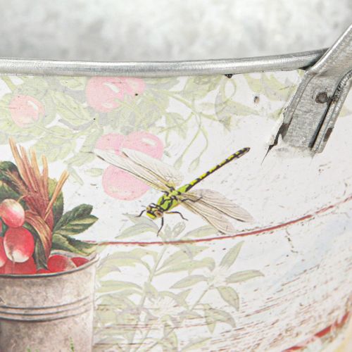 Artikel Metallkruka oval Fresh Garden 34,5x14x15,5cm