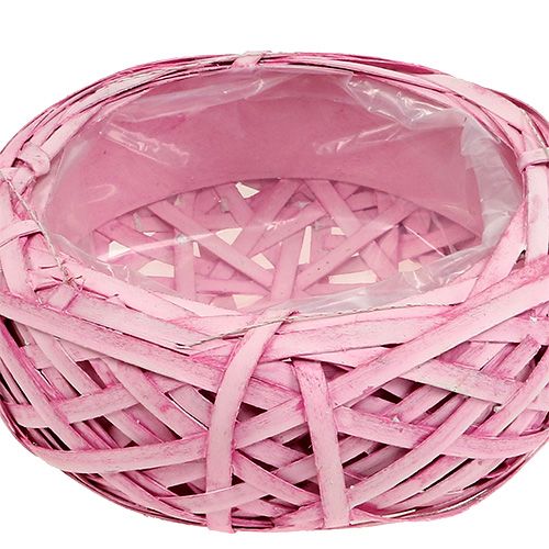 Floristik24 Planterskål rosa Ø25cm H9cm