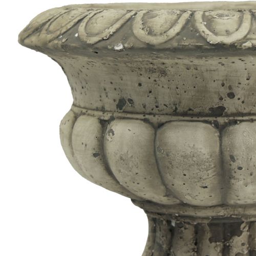 Artikel Växtskål växtkruka trofé antik betong Ø20cm H16,5cm