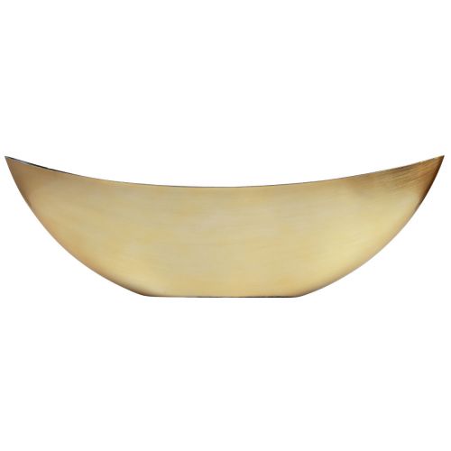 Floristik24 Växtskål växtbåt svart guld 55×15×18cm