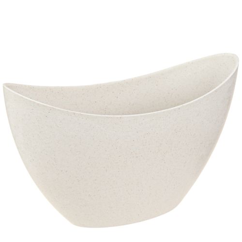 Artikel Växtbåt plastskål beige 24×10×15cm 3st