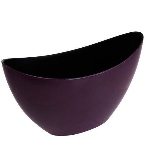 Artikel Plantbåt dekorativ skål lila 20×9cm H12cm