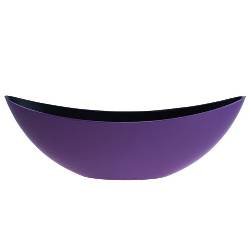 Plantbåt dekorativ skål lila 38,5cm×12,5cm×13cm