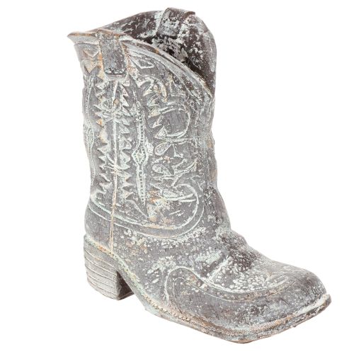 Dekorativa cowboystövlar planteringsskor 24 cm köpa | Floristik24.se