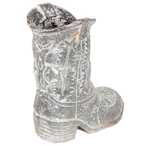 Dekorativa cowboystövlar planteringsskor 24 cm | Floristik24.se