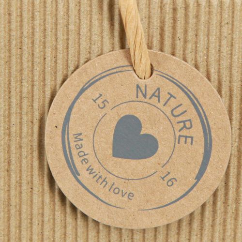 Artikel Växtpåsar papper naturligt räfflat 24x12x12cm 8 st