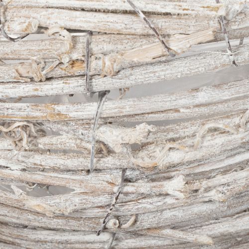 Artikel Tekopp tillverkad av naturmaterial med rustik charm för exklusiv inomhusdekoration 13 cm