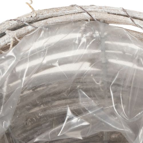 Artikel Tekopp tillverkad av naturmaterial med rustik charm för exklusiv inomhusdekoration 13 cm