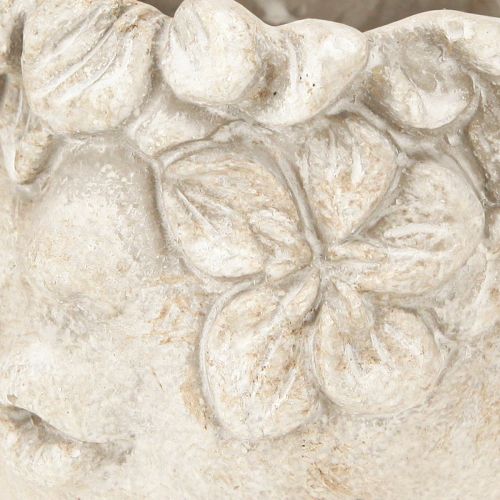 Artikel Växtkruka byst kyss mun blomkruka med ansiktskräm H10cm 3st