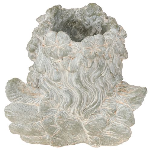 Artikel Kruka ängel gjuten stenfigur gravdekoration 19,5×12×19,5 cm
