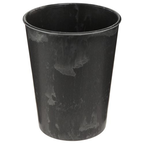Artikel Växtkruka plast antracit Ø13cm H16,5cm 4st
