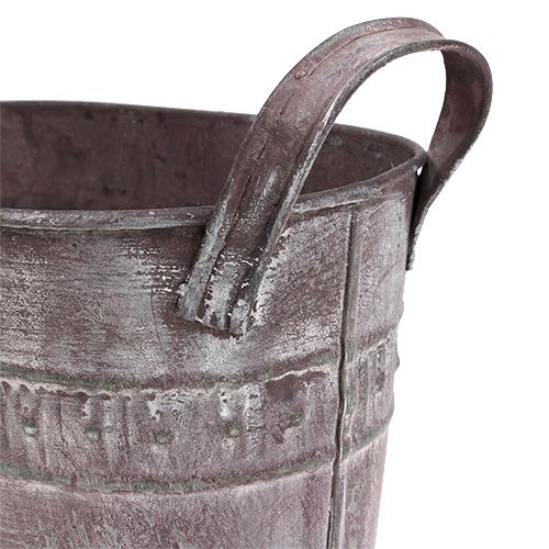 Floristik24 Växtkruka oval 20cm x 12cm H14cm lila