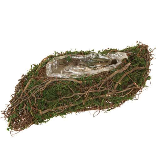 Plant Wave Vines liten växtskål med mossa 31×15×7 cm