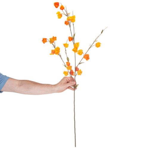 Konstgjord kinesisk lykta, Physalis-gren med blommor, 95 cm | Floristik24.se